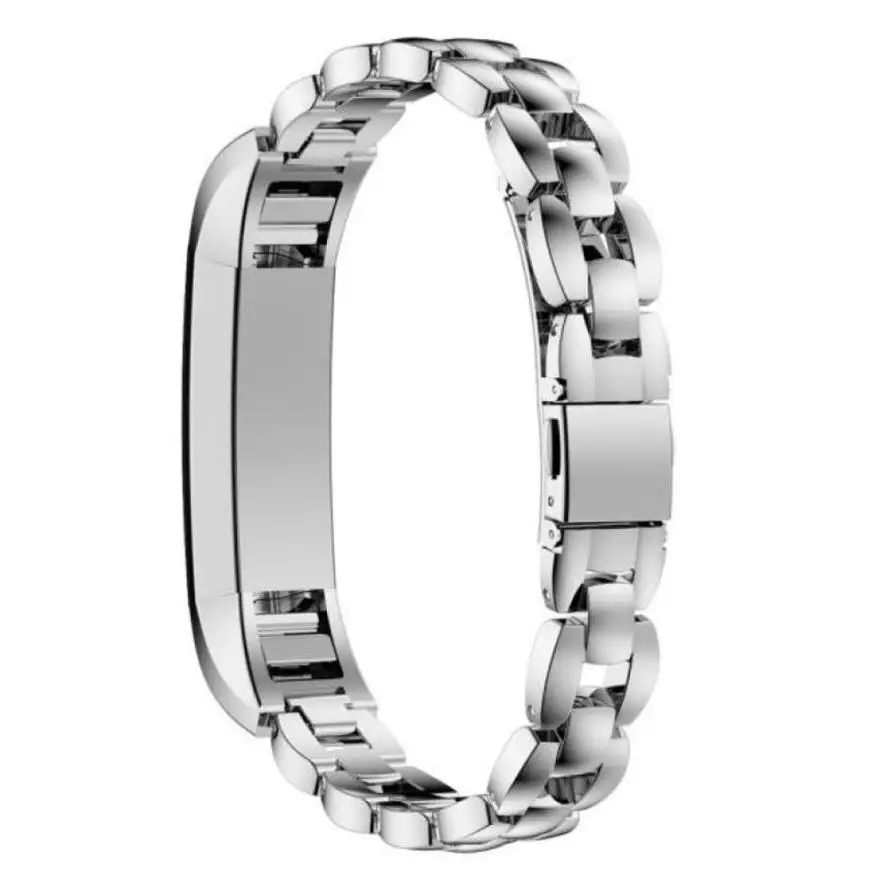 HL нержавеющая сталь Часы наручные ремешок для Fitbit Alta HR Смарт леверт челнока oct23