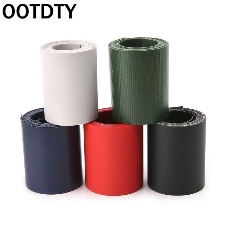 1 Roll 50*1000mm Inflatable Boats Kayak Special Damaged Leaking Hole PVC Repair Patch Kit Glued Waterproof Patch Tool Boat
