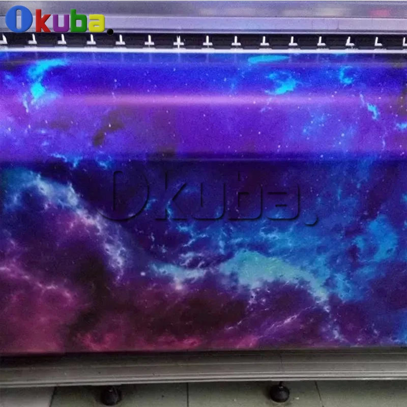 Глянцевая матовая поверхность галактика звездное транспортное средство обертывание винил для стайлинга автомобилей 1,52X30 М наклейка бомба