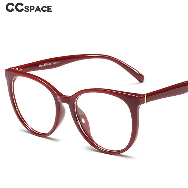 Круглые очки кошачий глаз, оправа для мужчин и женщин, оптические модные компьютерные очки 45721