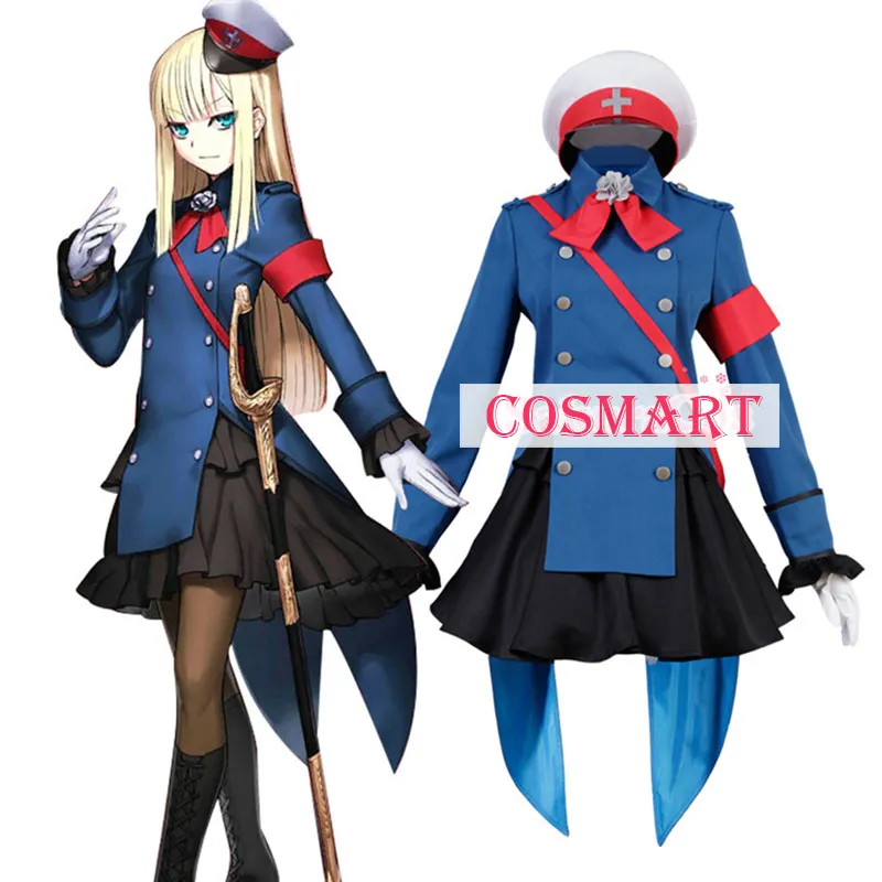

Anime Fate/Grand Order FGO Sima Yi Reines Cosplay Costume Uniform Dress Halloween costume For Women Free Shipping