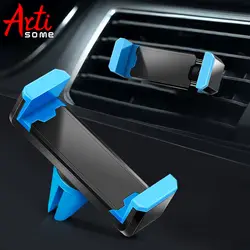 Автомобильный держатель для телефона Air Vent монтажный зажим Pop Универсальный держатель для телефона в автомобиле держатель для мобильного