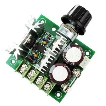 

PWM DC Motor Speed Regulator Adjustable Speed Control Switch 12V 24V 36V 10A