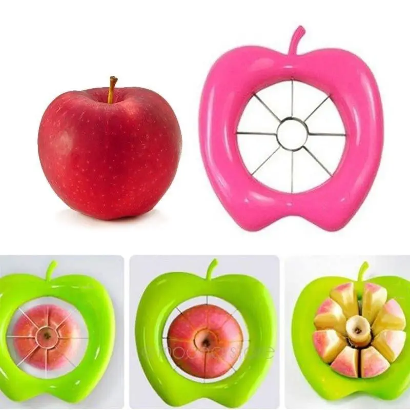 

1Pc Fantastic Apple Corer Slicer Divider Stainless Blade Cutter Helpful Tool