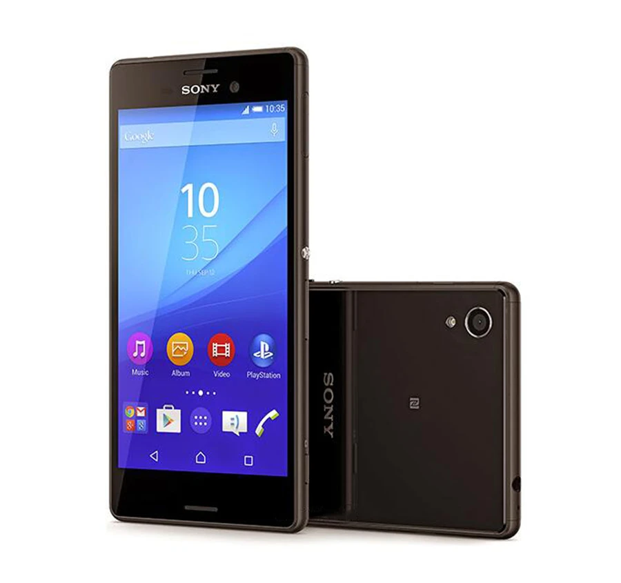 M4 sony Xperia M4 Aqua Dual E2363 Dual Sim телефон Android 2G ram 16GB rom gps Wi-Fi 5,0 дюймов 2400 мАч батарея