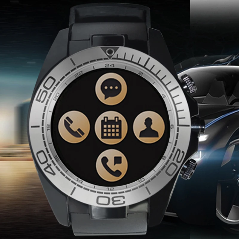 KY SW007 Clock phone Smart Watch Bluetooth Sport Smartwatch Men Android IOS Camera Wearable Devices 2G Sim TF card smartwach