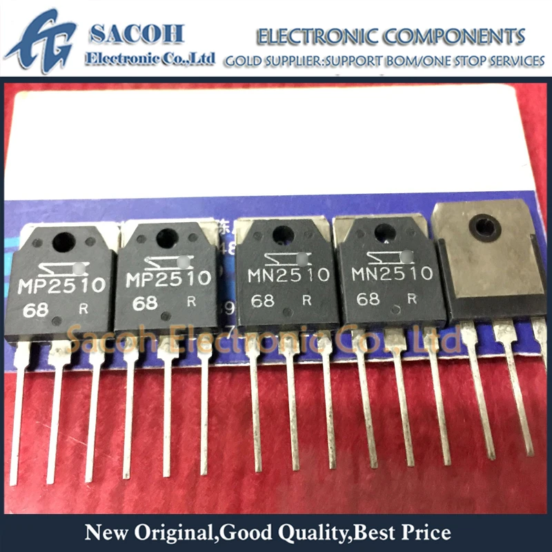 vga cables New original 2Pairs(4PCS)/Lot MN2510 + MP2510 TO-3P 25A 100V NPN + PNP Silicon Power transistors usb c to hdmi adapter