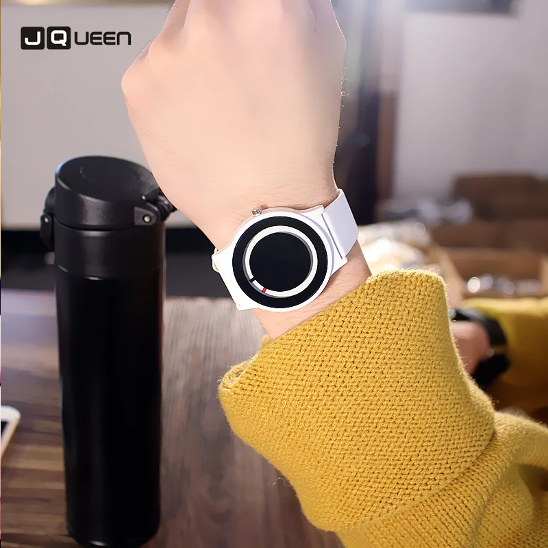 

Couples' Creative Watch Harajuku Tech Watches Quartz Analog Lovers' Wristwatch Relogio Masculino