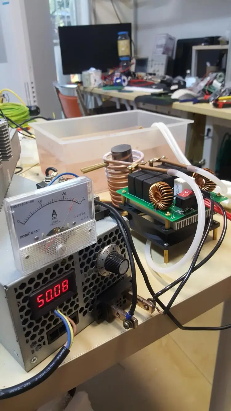

High Voltage ZVS Induction Heating; High Frequency Heating; Metallic Materials; Heating; DIY Electromagnetic Furnaces; Furnaces