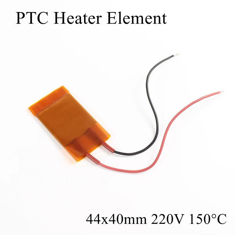 1 шт. 44x40 мм 220 В 150 градусов Цельсия PTC нагревательный элемент постоянный термостат изолированный термистор керамическая нагревательная пластина чип