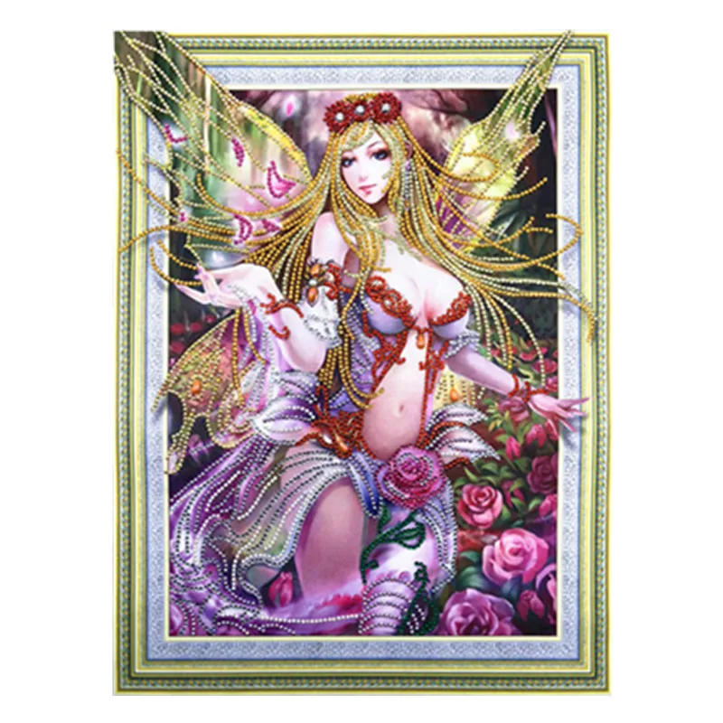 

5D DIY Diamond Painting Cartoon Character Animal Pattern Special Shape Diamond Cross Stitch Crystal Round Diamond Mosaic Home De