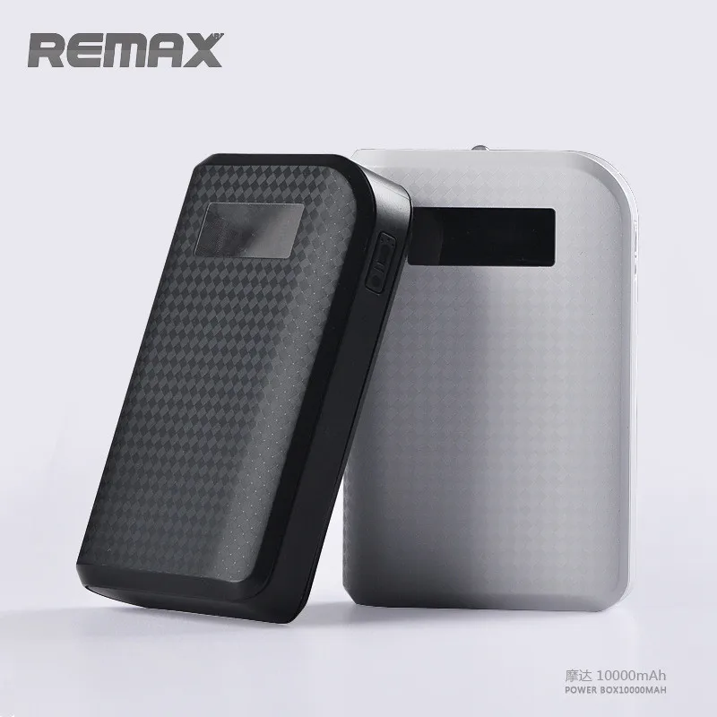 Remax Proda Power Bank 10000mAh Portable Charger Dual USB LED LCD Universal External Battery Charger Backup For Mobile Phones