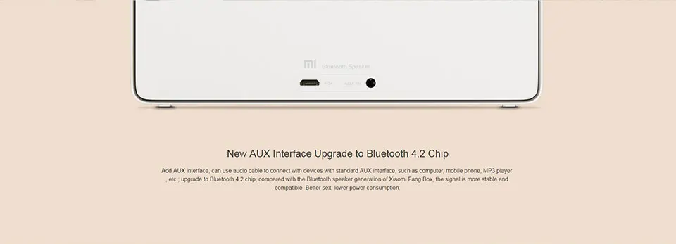 Xiaomi Mi Bluetooth динамик квадратная коробка 2 стерео портативный Bluetooth 4,2 HD Высокое разрешение звук качество воспроизведения музыки