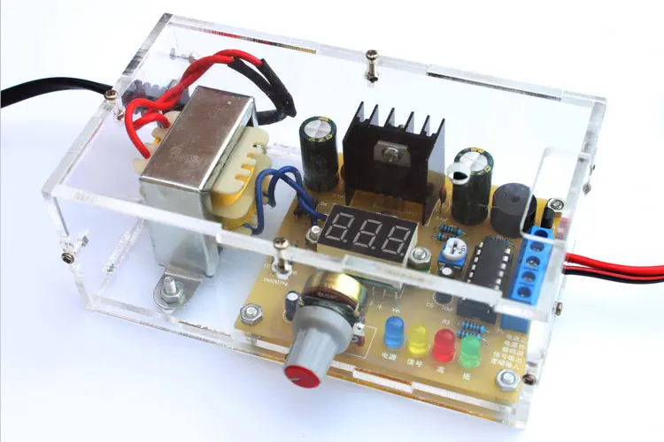 Электронный diy комплект LM317 Регулируемое напряжение 220 В до 1,25 в-12,5 в понижающий источник питания diy электронные схемы