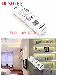 Ltech Wifi-102-RGBW управляемый контроллер RGBW DC12-24V iOS Android 2,4G контроллер компонентного видеосигнала для wifi/RGBW светодиодный светодиодные ленты