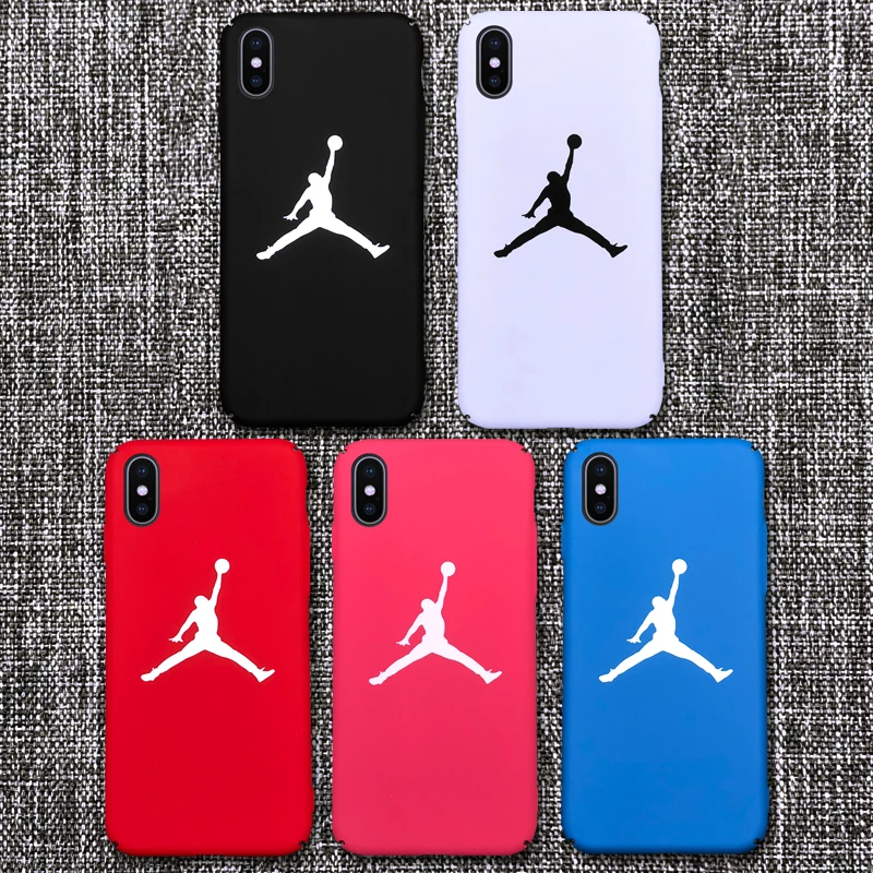 Matte Plastic 23 Jordan Case for iPhone X XS Max 5s SE 5 6s Funda Hard