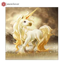 

Snowlover,5D,Full,Diamond Embroidery,Golden Unicorn,Diamond Painting,Cross Stitch,3D,Diamond Mosaic,Needlework,Crafts