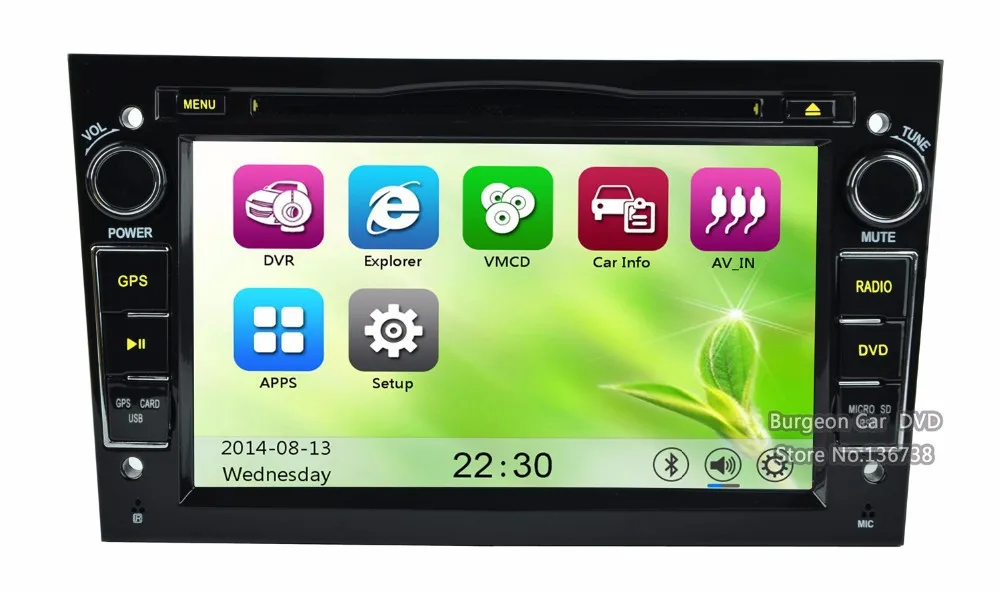 Clearance Factory Price Car DVD Player for Opel Astra H Combo Corsa Meriva Vivaro Tigra Signum Radio Stereo Iphone GPS Navigation system 31