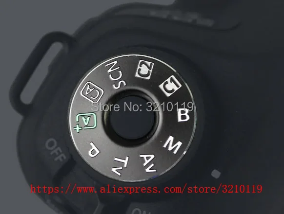 Поворотный стол верхняя крышка кнопка Режим циферблат для Canon EOS 600D 6D 7D 5D mark II III 5D2 5D3 5DSR 5DS 7D mark II 70D 80D