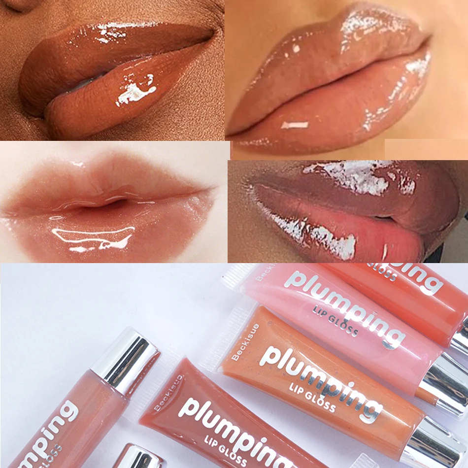 

Professionele Shiny Cherry Vitamine Olie Hydraterende Plumping Clear Lipgloss Volume Tint Matte Vloeibare Lipstick Makeup TSLM1