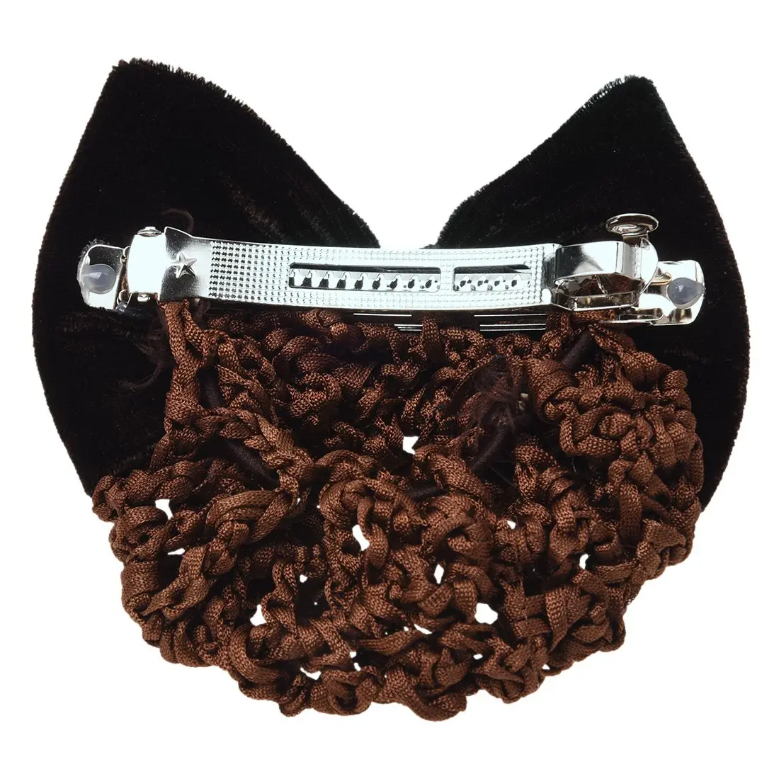 Стразы Лук галстук подробно снуд чистая заколка зажим для волос булочка крышка