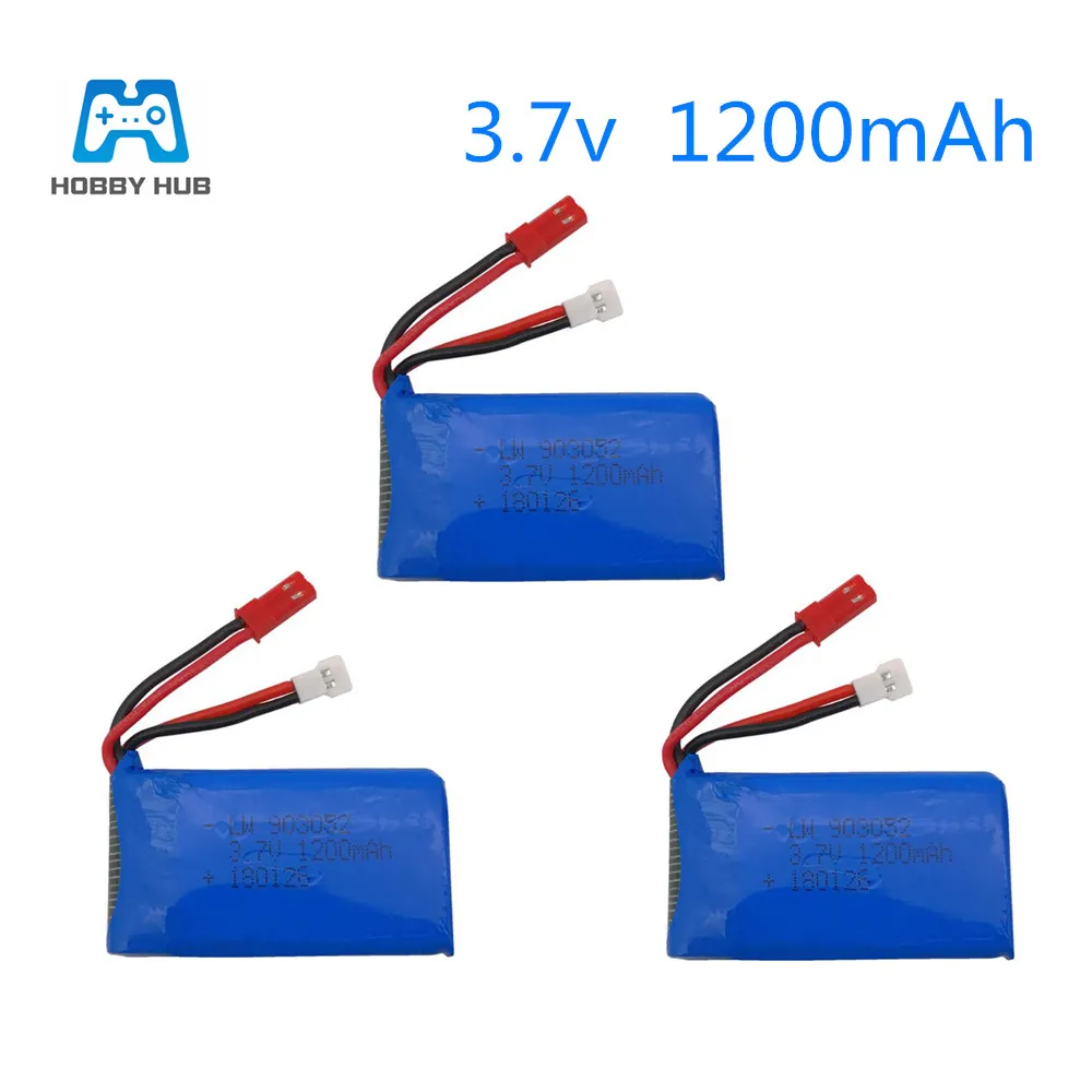 3 шт./лот 7 V 1200 mAh 25C lipo аккумулятор для RC SYMA X5SW X5 M18 H5P 903052 Квадрокоптер запасные