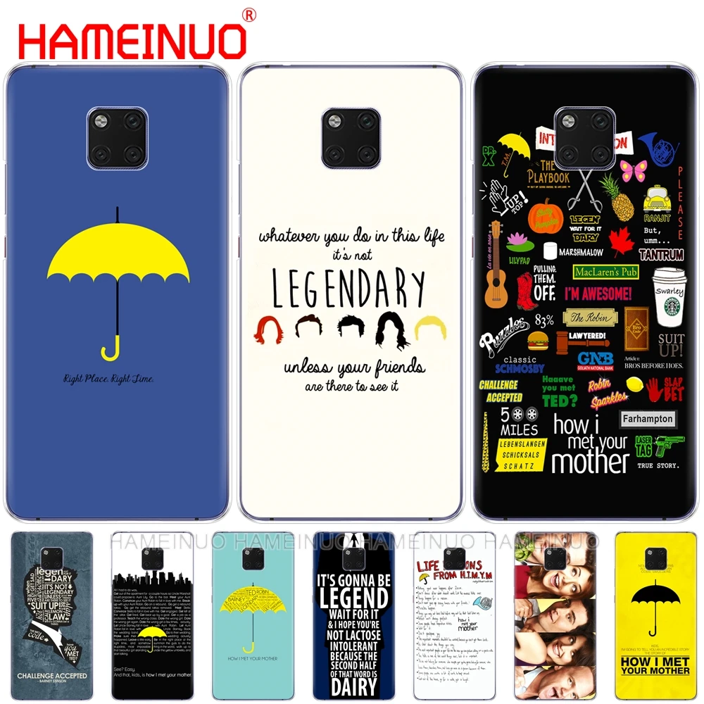 HAMEINUO how i met your mother himym quotes чехол для телефона huawei NOVA 3 3i mate 20 pro для honor 8x Max Note 10