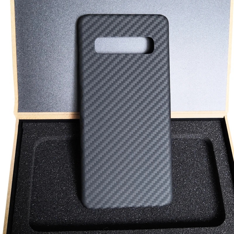 

2019 Super Sports Car Ultra-light Matte 100% Real Carbon Fiber Cover For Samsung Galaxy S10 Plus Phone Case For S10 Carbon Case