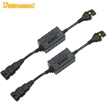 Buildreamen2 CANBUS Decoder For Car HID Xenon Light KIT H1 H3 H4 H7 H8/9/11 9005 9006 9007 Warning Canceller No Error Capacitor