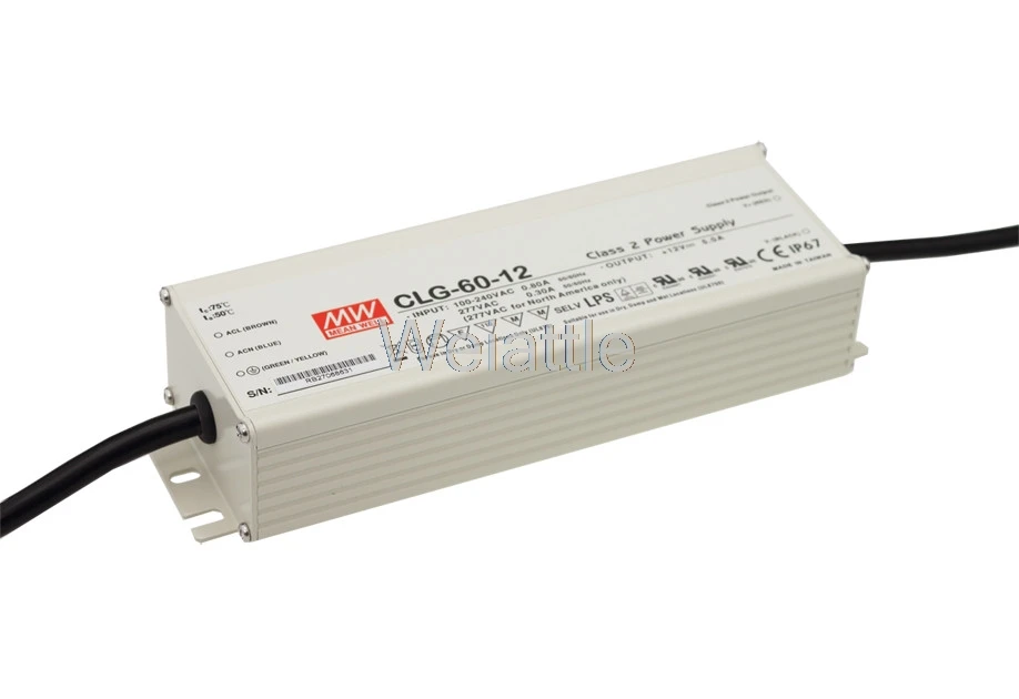 

MEAN WELL original CLG-60-15 15V 4A meanwell CLG-60 15V 60W Single Output LED Power Supply