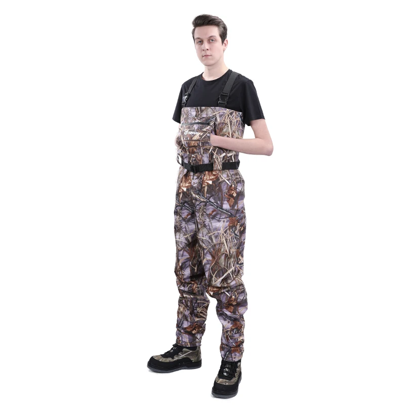 camo Neygu Открытый Рыбалка wader, водонепроницаемый охота рафтинг wader, дышащий груди wader, для wamp& muddy Пешие прогулки для мужчин и женщин - Цвет: camo