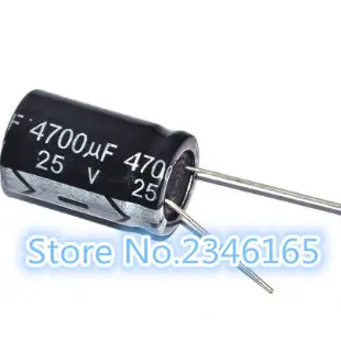 

5PCS 25V4700UF 16*25mm 4700UF 25V 16*25