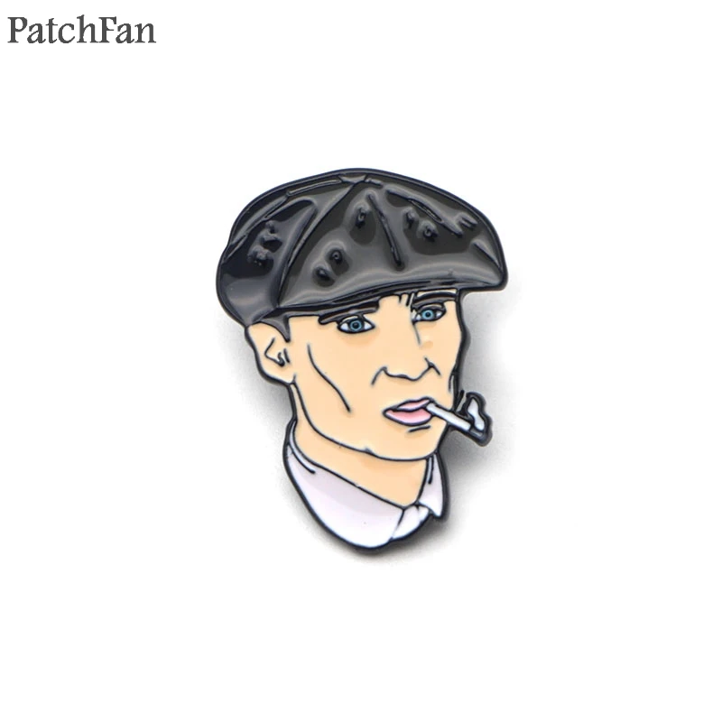 A0662 Patchfan Peaky Blinders tv металлические цинковые значки, значки для гордыни, для рюкзака, рубашки, одежды, сумки, броши для рукоделия, медаль для рюкзака