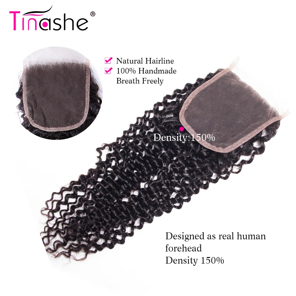Tinashe волосы бразильские кудрявые кружевные застежки прозрачные Remy человеческие