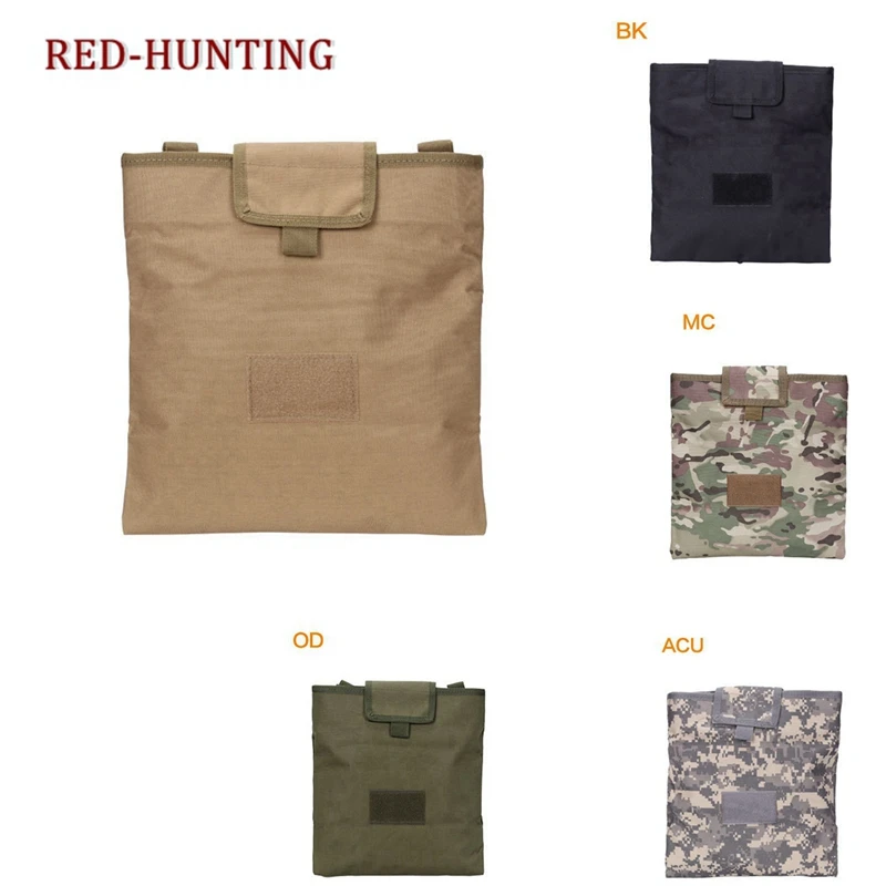

2021 Hunting Dump Molle Bag Nylon Large Airsoft Molle Tactical Magazine DUMP Ammo Drop Utility Pouch Bag
