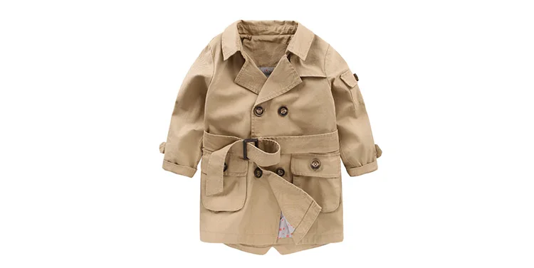 Новое поступление, весенние детские куртки для мальчиков, верхняя одежда, детская ветровка с длинными рукавами, двубортный топ