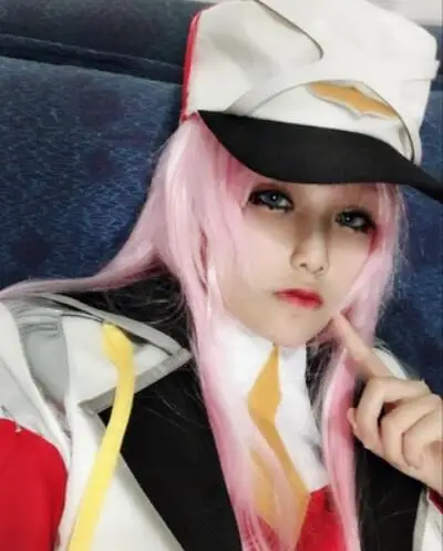 Аниме Darling In The Franxx Red Косплей Костюм 02 Косплей Zero Two Брендовое женское платье полный набор с париком шляпа плащ