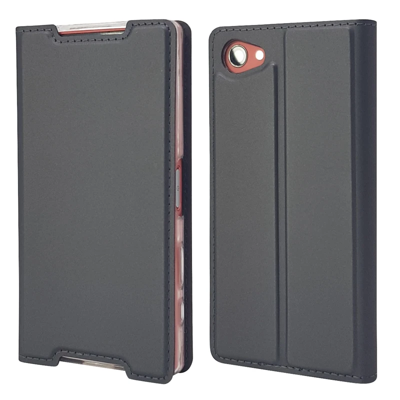 Чехол для Sony Xperia Z5 Compact Cover Flip PU кожаный чехол телефона Etui E5803 E5823 Mini|case for|case casecase for