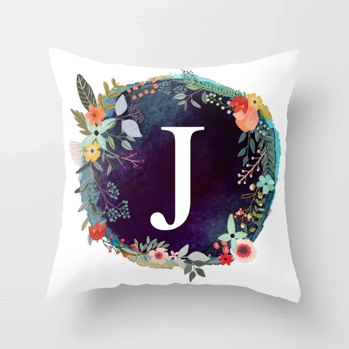 personalized-monogram-initial-letter-j-floral-wreath-artwork-pillows.webp