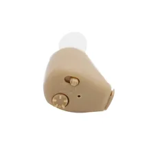 Портативные слуховые аппараты-вкладыши, усилительное устройство для звука, Регулируемый мини-голосовой слуховой аппарат для пожилых глухих K-88