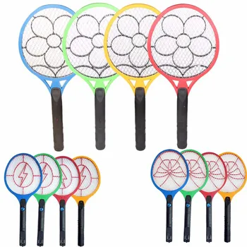 

Portable Electronic Mosquito Racket Trap Swatter Insect Pest Bug Fly Mosquito Zapper Swatter Killer Summer Hand Electric Swatter