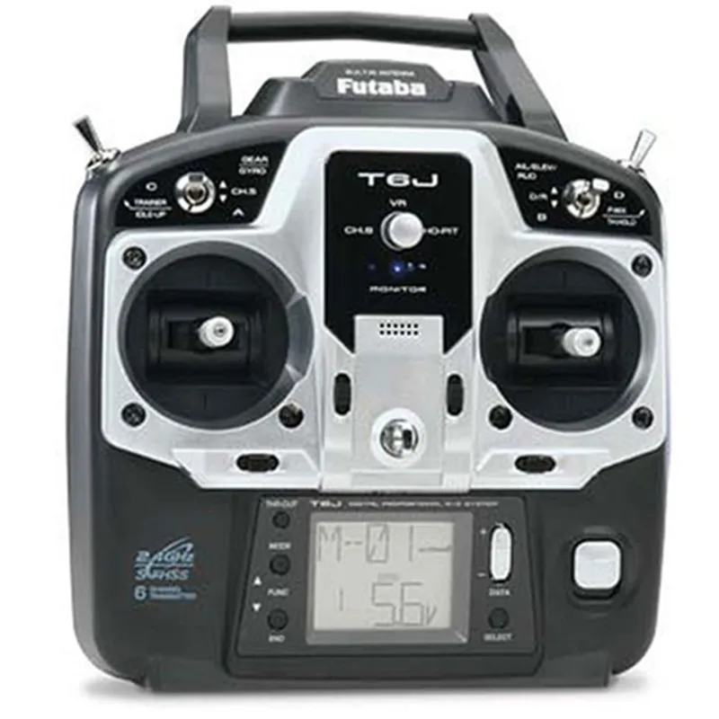 

Original Futaba T6J 2.4G S-FHSS Remote Control set with R2006GS Receiver for helicopter