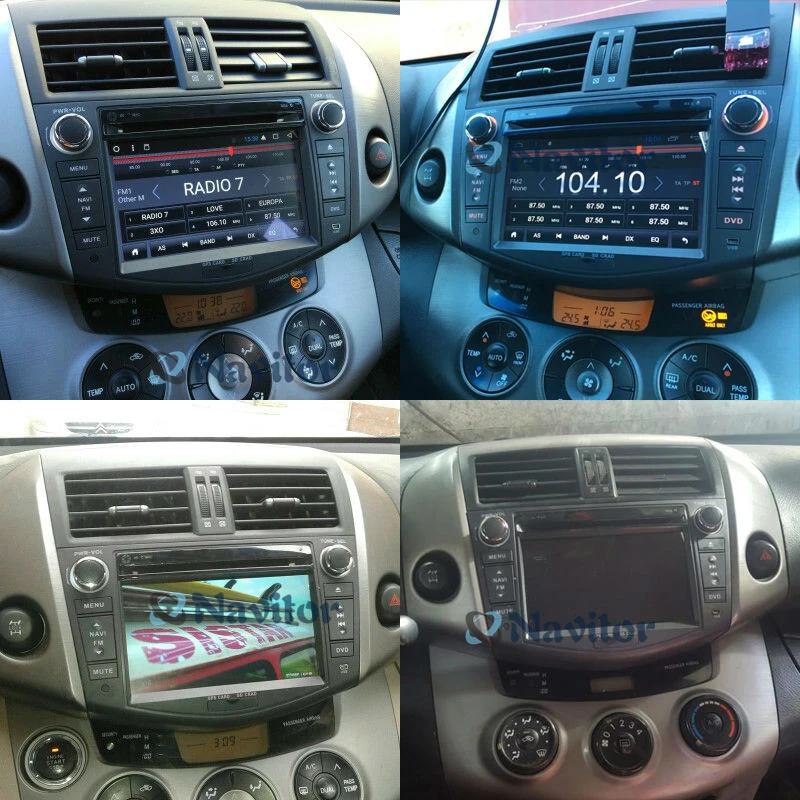 Flash Deal Android 7.1 Quad core 2 din Car DVD for Ttoyota Rav4 RAV 4 Car Radio DVD Player 3G/4G WIFI Bluetooth  GPS Navigation Radio 1