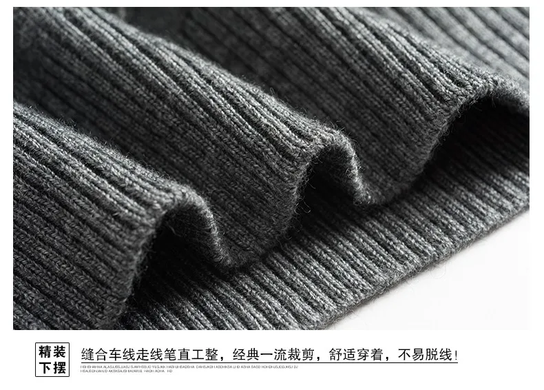 Высококачественный мужской кашемировый свитер жилет мужской повседневный v-образный вырез без рукавов шерстяной свитер пуловер