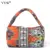 Cáñamo de las mujeres del bolso de hombro al por mayor Bolsos de mano para Girl geométrica naranja rojizo Bolsos Baratos bolso famoso Bolsos de marca