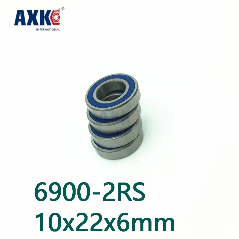 Axk 6900 2rs 61900 Si3n4 Гибридный Керамический шарикоподшипник с глубоким желобом 10x22x6