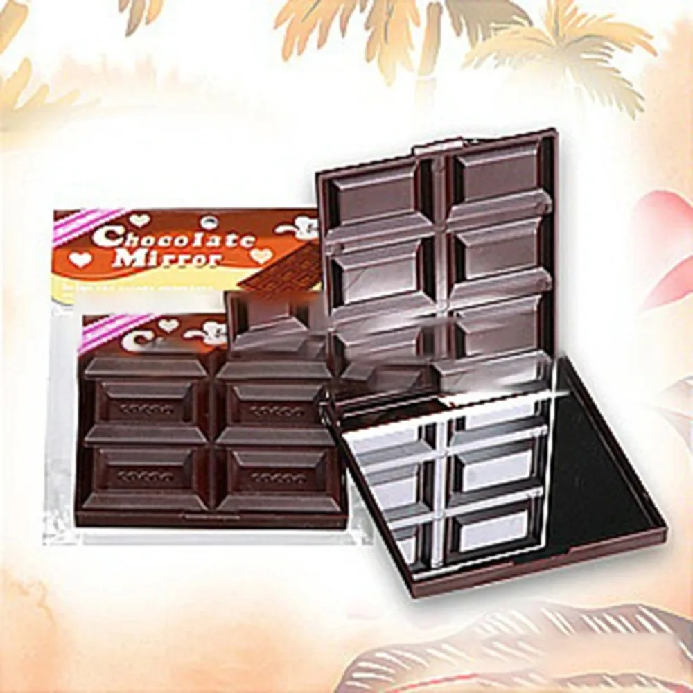 Creative chocolate mirror Tricky gift Home Decorative mirror Portable