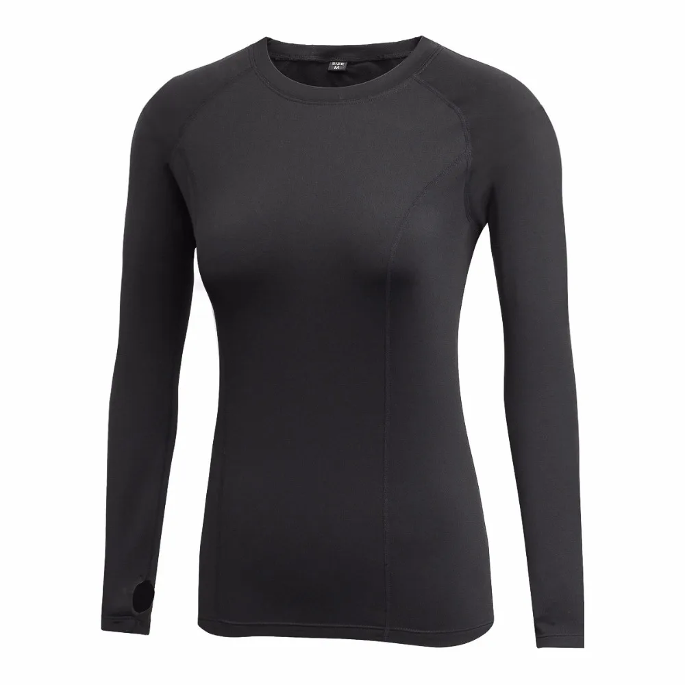 

Quick Dry Stretch Long Sleeve Slim Fit Yoga Tops Women Sport T-shirt Gym Jerseys Fitness Shirt Trainer Running T-shirts SP-071