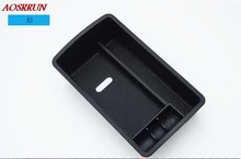 Car organizer stowing tidying central armrest storage box for audi a3 a4 a5 s5 q3 q5 accessories car-styling hatchback sedan