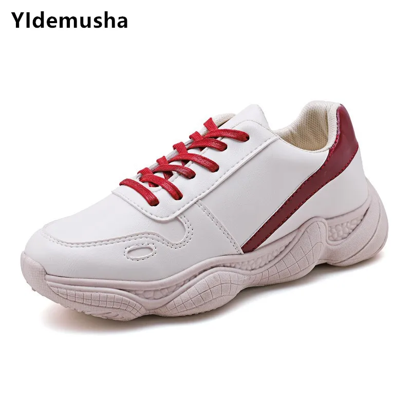 Лидер продаж модная повседневная обувь YIdemusha из искусственной кожи для мужчин